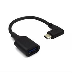 Ângulos direitos TIPO C Para USB3.0 Para MACBook Pro Conectar o teclado do computador, mouse, U-flash Etc