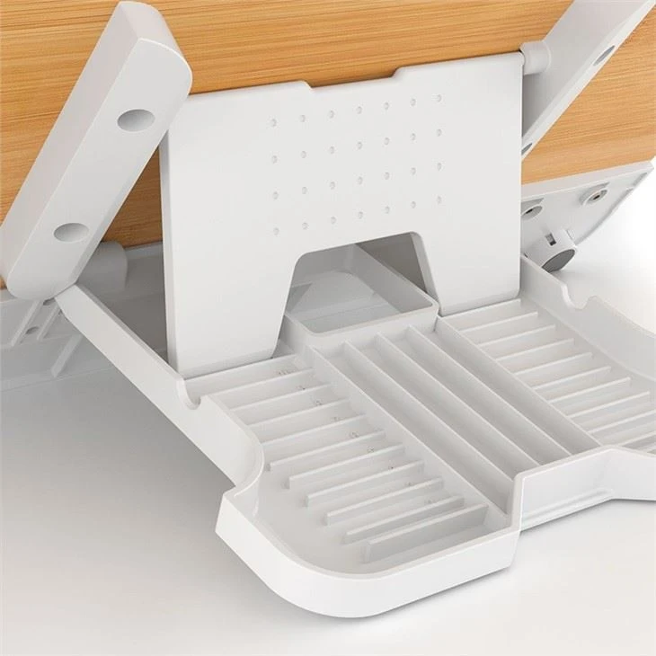 Laptop IPad Pro Stand With Book Clip Holder